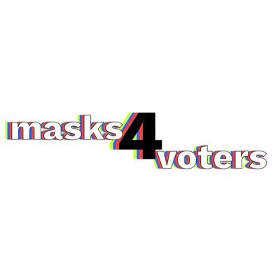 Masks 4 Voters aims to increase voter turnout by providing donations to voter registration charities during the COVID-19 pandemic.