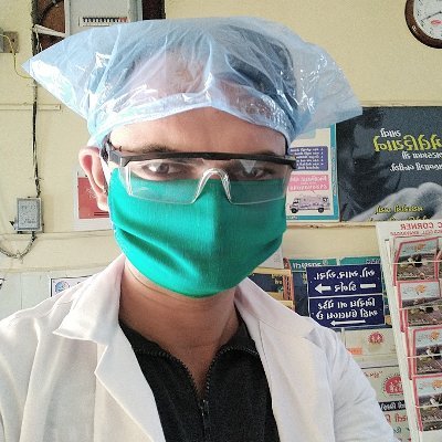 RxSaspara's profile picture. Government Pharmacist
Master of Pharmacy
Corona Warriour
Fighter for Dignity