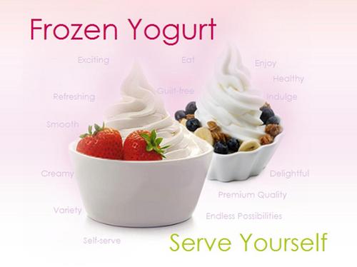 Zinga offers self-serve World's Best Frozen Yogurt in variety of flavors and toppings!