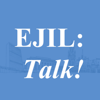 EJIL: Talk!(@ejiltalk) 's Twitter Profile Photo