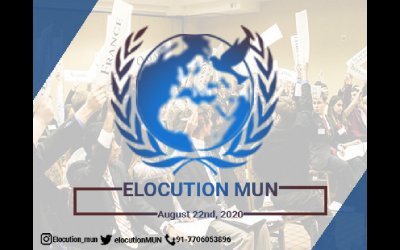 Elocution MUN works for a noble cause. Sit back for Elocution MUN 2.0, coming soon !