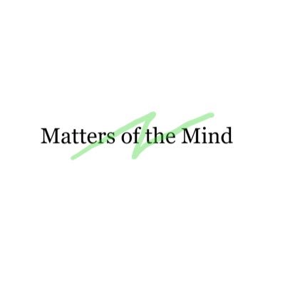 This is the official account for the blog Matters of the Mind which focuses on tackling stereotypes about mental health