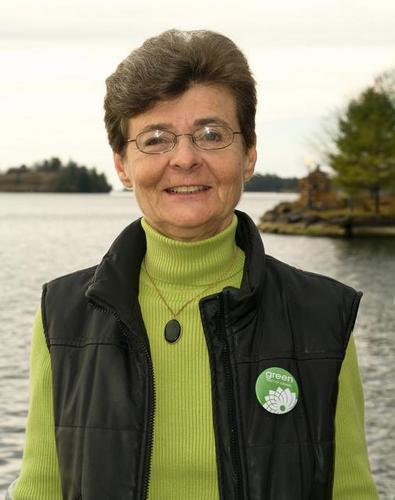 Green Party Canada candidate since 2009 for Leeds-Grenville Ontario.
Retired school board planner; mother of 3; former beef farmer (purebred horned Herefords).