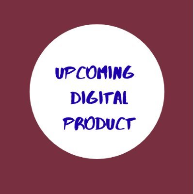 we will publish any new digital product coming soon
'