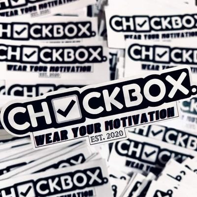 CheckboxCo's profile picture. WEAR YOUR MOTIVATION!!
