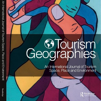 Official Twitter page for 'Tourism Geographies: An International Journal of Tourism Space, Place and Environment’ I 2022 Scopus CiteScore 22  🚀