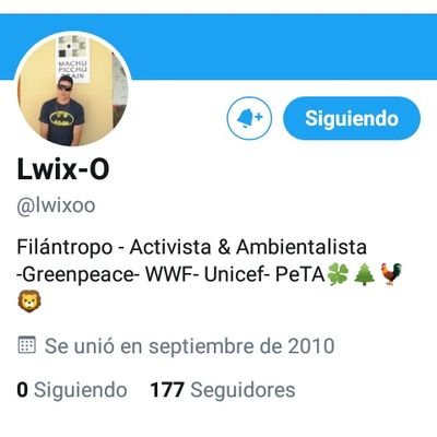 Obrero-Filántropo- Activista & Ambientalista-Trekking-
Greenpeace- Unicef-WWF- PetA-🇺🇳🕸️♻️🚜🌱🌴🐓🔥