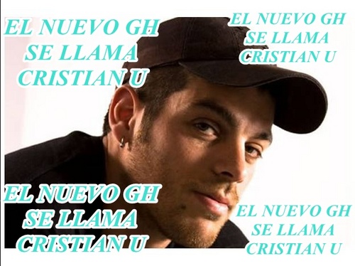 No se confundan esta jugando a full el nuevo gran hermano se llama CRISTIAN U. aunqe la casa se ponga a complotar EL VOTO DE LA GENTE SIEMPRE LO VA A SALVAR♥