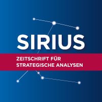 SIRIUS - Zeitschrift für Strategische Analysen(@JE_SIRIUS) 's Twitter Profile Photo