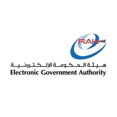 الحساب الرسمي لهيئة الحكومة الإلكترونية برأس الخيمة . The Official Account of Electronic Government Authority of Ras Al khaima