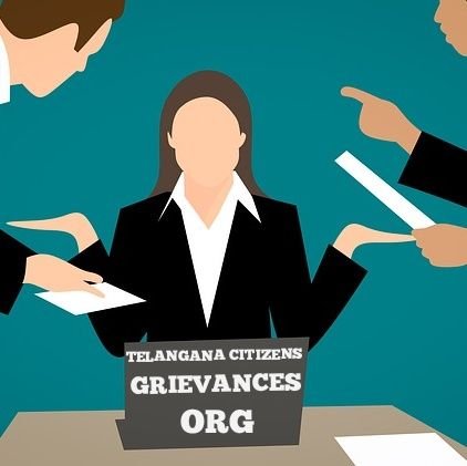 OFFICIAL ACCOUNT OF TELANGANA CITIZENS GRIEVANCES ORG BRINGS THE VARIOUS GRIEVANCES OF CITIZENS TO THE NOTICE OF CONCERN AUTHORITIES FOR NECESSARY ACTION.