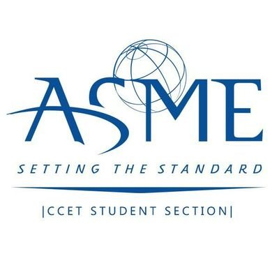 ASME Student Section, CCET-26 Chandigarh.
'Learning is not attained by chance, it must be sought for with ardor and attended to with diligence'- Abigail Adams