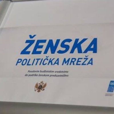 ZPM_CG's profile picture. The Women's Political Network project is implemented by UNDP MNE together w/ the Ministry of Human & Minority Rights & financial support of the EU Delegation.