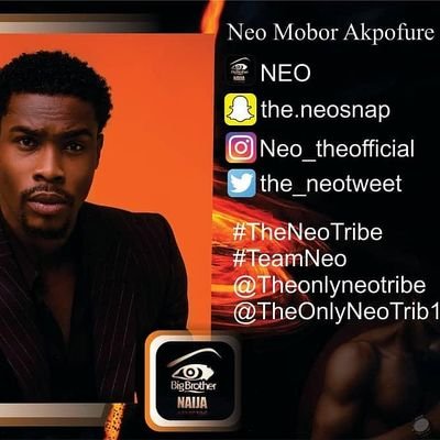 The OFFICIAL Fan handle for NEO BBNAIJA