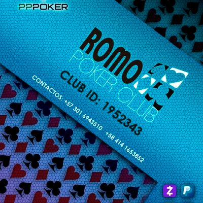 SOMOS UN CLUB DE POKER ONLINE:
DESCARGA LA APP PPOKER
CREA TU USUARIO
EN LA OPCION DE BUSQUEDA COLOCA EL ID 1952343
CONTACTANOS +573016943510