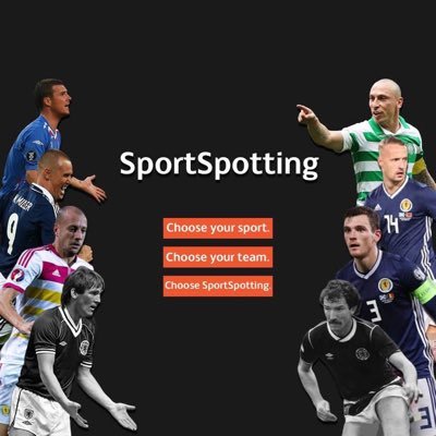 Choose your sport. Choose your team. Choose Sportspotting.                               instagram: @sportspotting