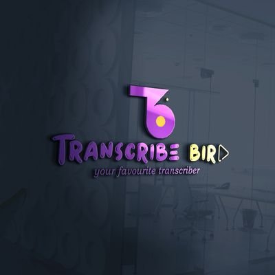 transcribebird's profile picture. An online on-demand transcription service in Nigeria that meets your transcription needs.

- Transcribe audios
- Subtitle & Caption videos