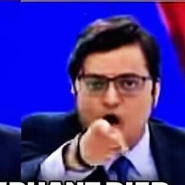 HERE TO BUST Arnab Guswami. fucker