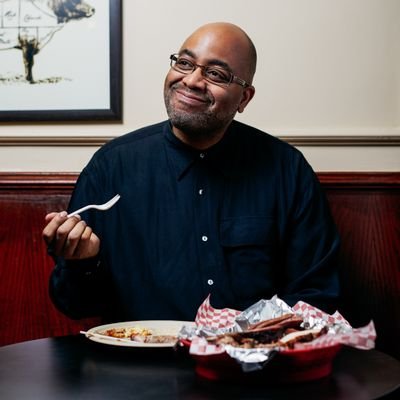 2x @beardfoundation winner, CO Book Award winner, @naacpimageaward finalist, and Blacks in CO Hall of Famer who's dropping knowledge like hot biscuits.