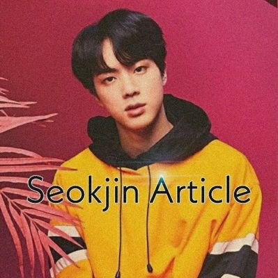 SeokjinArticle's profile picture. This account is dedicated to posting articles about best person in the world - Kim Seokjin. lets increase his brand ranking together 🥰💜🔥