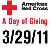 The concept of the “A Day of Giving” campaign focuses on business donations on a single “special day of giving”. 3/29 is for WNC Red Cross!