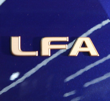 The latest news/videos/photos related to the Lexus LFA, plus my personal experiences as an owner. Not affiliated with Toyota Motor Corp or subsidiaries.