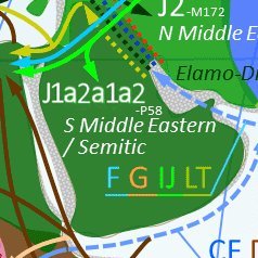 قارئ ومتتبع #جغرافية_الجين وهجرات القبائل كما تم ذكرها في كتب النسب، لدي الكثير من الاسئلة لإثبات النسب الجيني. #fgc1696