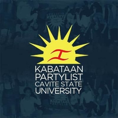 KabataanCvSU's profile picture. Cavite State University chapter of the sole youth representative in the Philippine Congress, Kabataan Partylist. Kabataan ng bayan, ngayon ay lumalaban! 💙💛