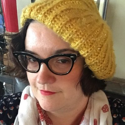 Fattie Agitator who is into school librarianship, reading, quirky themed clothing, coffee, and throwing the ball for my dog Tobi Wan Kenobi. she/her/hers