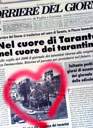 Il Corriere del Giorno di Puglia e Lucania è il giornale storico di Taranto. Nato nel 1947, ha la sua sede in piazza M. Immacolata 30, Taranto