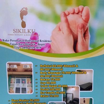 Tempatnya nyaman bersih dan sehat.Reflexy dan Body Massage buat anda dan keluarga.