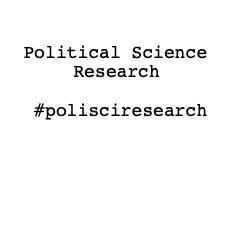 Auto-Retweeting Political Science Research 

#polisciresearch / @PoliSciRes to have your tweet shared.  

created by @dbrby