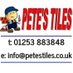 Pete's tiles (@petetiles) Twitter profile photo Pete's tiles (@petetiles) Twitter profile photo