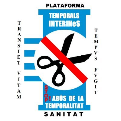 Temporals i interinxs de Sanitat, integrades dins @PicInterins
Lluitem en comú contra els contractes abusius crònics en #FrauDeLlei !!