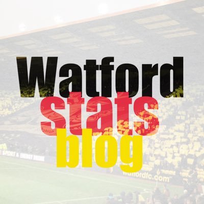 Stats, charts and analysis to help make sense of what we see at the Vic and on our travels... please get in touch with feedback and suggestions! #watfordfc