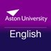 English at Aston University (@EnglishAston) Twitter profile photo