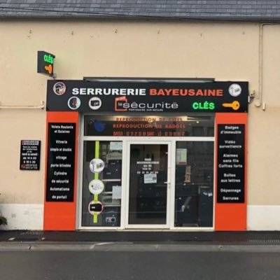 SerrurierBayeux's profile picture. SERRURERIE BAYEUSAINE Votre spécialiste serrurerie, alarmes, coffres-forts, vitrerie, portes blindées à Bayeux, Saint Lô, le Calvados et la Manche depuis 1987