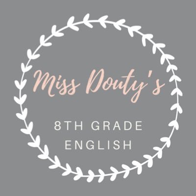 Welcome to Miss Douty’s 8th Grade English Class on the Pioneer Team! Follow for updates on what’s happening in 8th Grade at MMS 🤍🐾