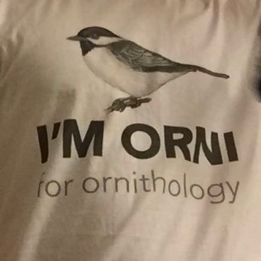 I’m orni for #ornithology. Into birds 🦢 🐦 🦅