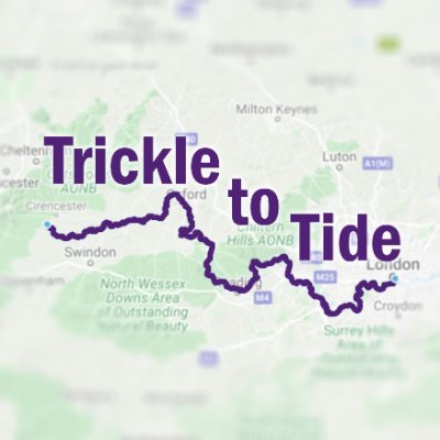 River Thames, Source to London, 5-12 Sept 2020, #Crohns & #Colitis UK. Physically & mentally challenging journey fighting disability. #trickletotide