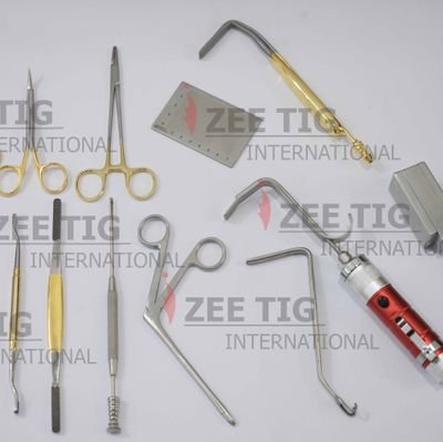 I am manufacturing all plastic surgery and liposuction instruments