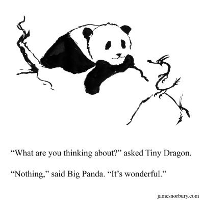 Pictures with a message.
Calendars, postcards and originals avilable at my website.
#bigpandaandtinydragon