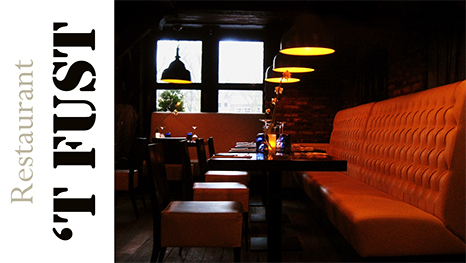 tFust's profile picture. Restaurant 't Fust is een sfeervol en culinair restaurant met voor ieder wat wils. Bij elk gerecht kunnen we voor u een mooie wijn schenken.