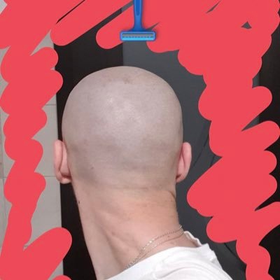 nitriko29's profile picture. fetish for bald men, shaved heads, forced haircut, man with short hair, man with hairstyle used pomade gel or slick hair
