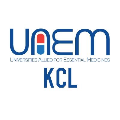 Universities Allied for Essential Medicines King' College London.  Campaigning for access to essential medicines globally with a current focus on COVID-19.