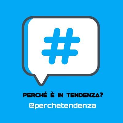 Account di riserva di @perchetendenza, che verrà usato in casi di emergenza.