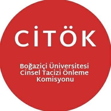 Boğaziçi Üniversitesi Cinsel Tacizi Önleme Komisyonu Resmî Twitter Hesabı (citok@boun.edu.tr)