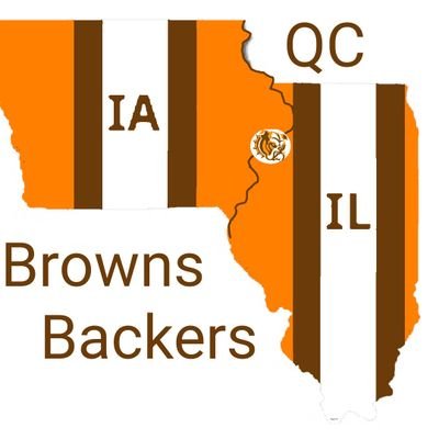 THE Quad Cities Browns Backers. If you don't wear brown and orange you don't matter! DAWG CHECK!!