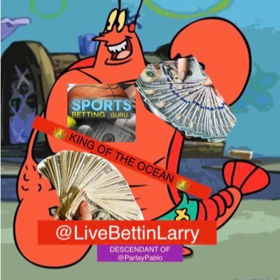 🦞🦞🦞Born and Raised in Bikini Bottoms🏊‍♂️🏄‍♂️🎪 Live Betting from somewhere Below sea level💵💰💵💰 Follow for daily live betting picks💸 #BetTheSwing🦞🦞🦞