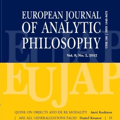 The European Journal of Analytic Philosophy (EuJAP) is a Diamond Open Access philosophy journal: https://t.co/GDkmUfWiXd, published by @UniRijeka